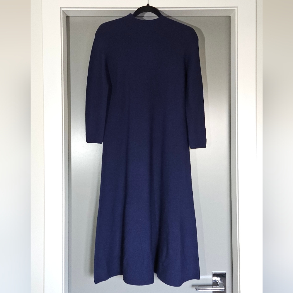 Uniqlo Navy Blue Knit Dress